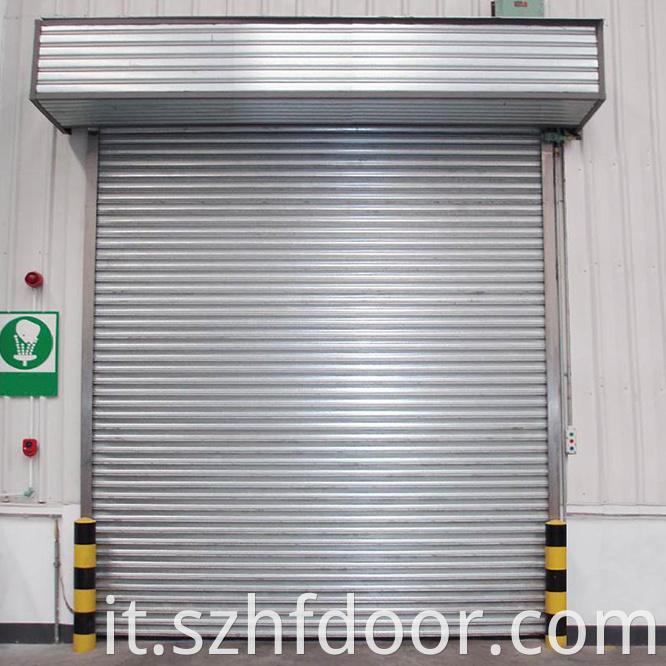 Inorganic Butt class fire shutter door